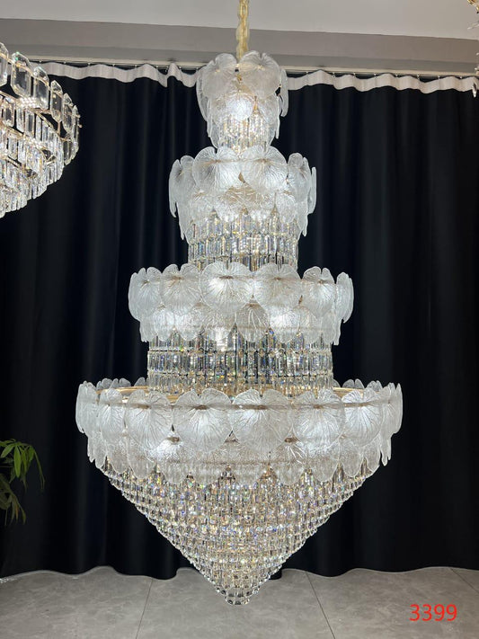 Grand Imperial K9 Crystal Chandelier – Luxury Multi-Tiered Design