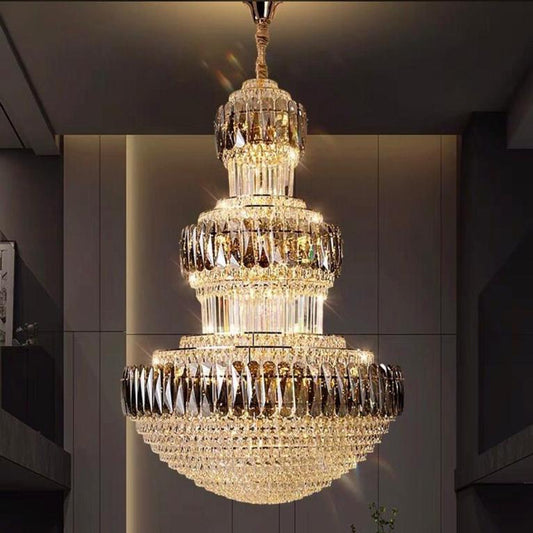 Imperial Grandeur Crystal Chandelier