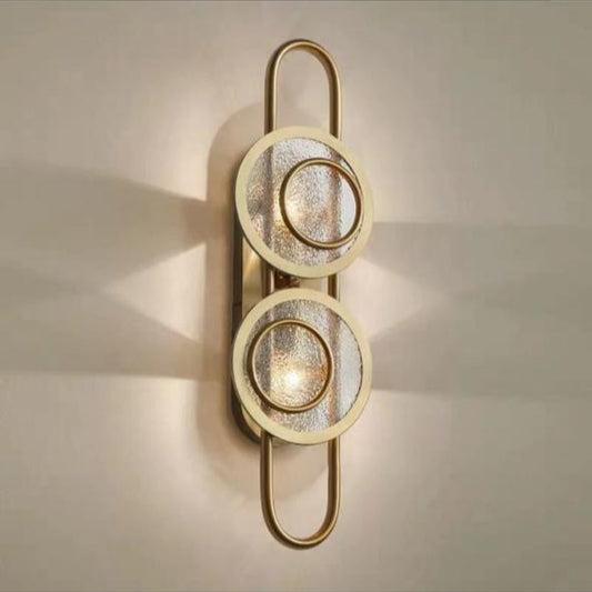 Modern Twin Orb Wall Sconce