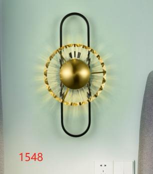 Modern Radiant Gold Wall Sconce