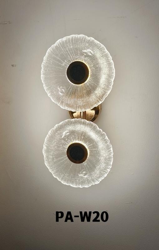 Elegant Dual Crystal Wall Sconce